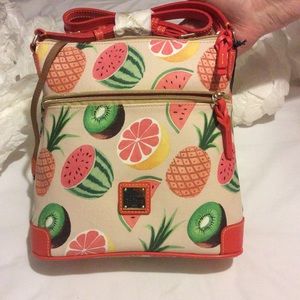 Dooney & Bourke Ambrosia Crossbody Handbag- Beige